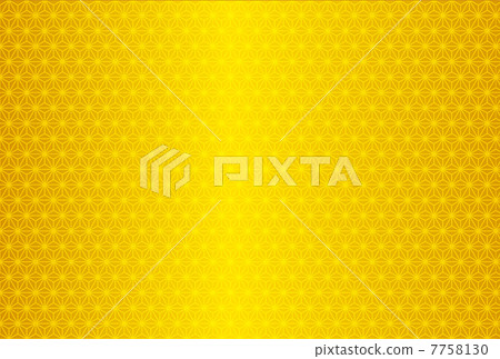 Pattern hemp leaf gold Pattern hemp leaf gold 7758130