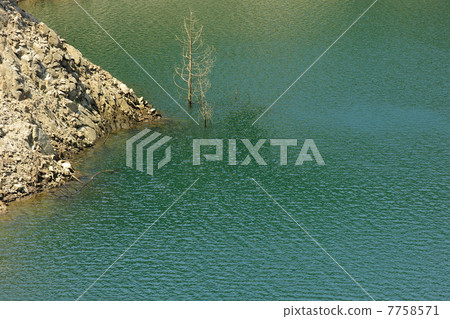 Dam lake landscape Dam lake landscape 7758571
