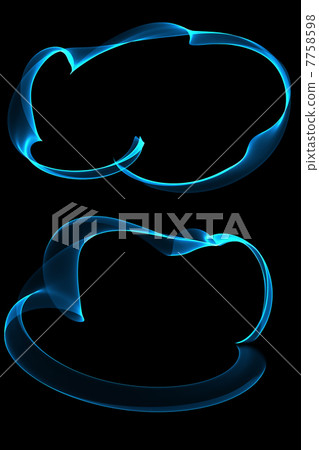 abstract ribbon  frames 7758598