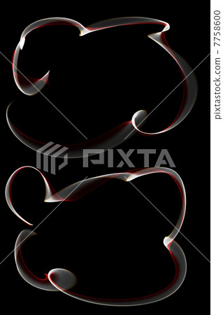 abstract ribbon frames 7758600