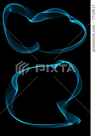 abstract ribbon  frames 7758617