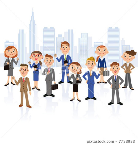 Salary man set Salary man set 7758988