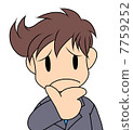 Worried businessman Worried businessman 7759252