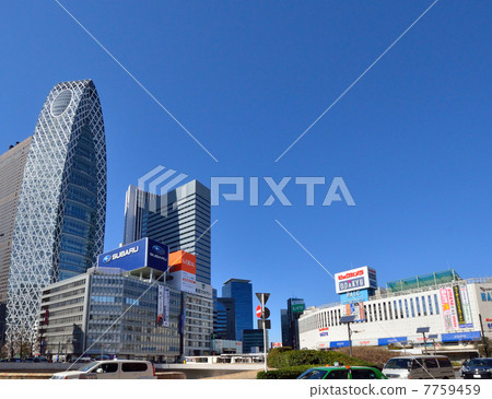 Scenery of Nishi-Shinjuku seen from Shinjuku station (Shinjuku-ku, Tokyo) Scenery of Nishi-Shinjuku seen from Shinjuku station (Shinjuku-ku, Tokyo) 7759459