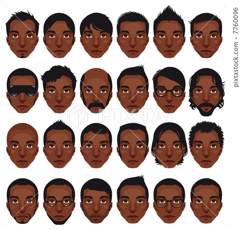 Avatar, men's portraits. 7760096