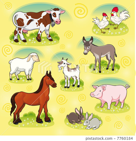 Farm animals. Farm animals. 7760184