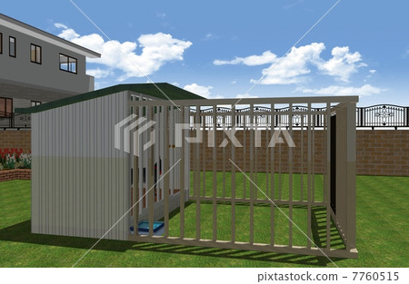 Outdoor kennel 7760515