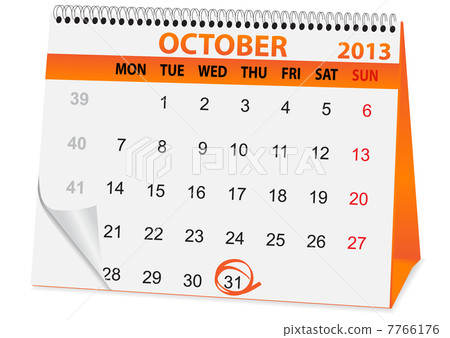 icon calendar forHalloween 7766176