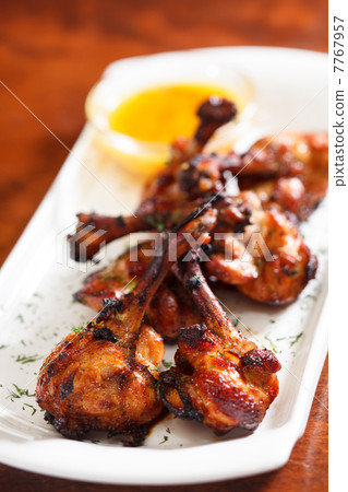 Chicken wings with sauce Chicken wings with sauce 7767957