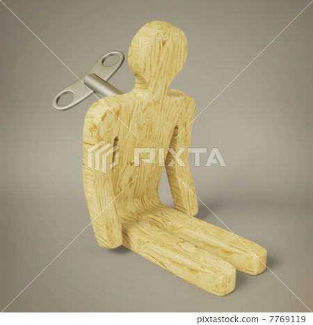 wooden man 7769119