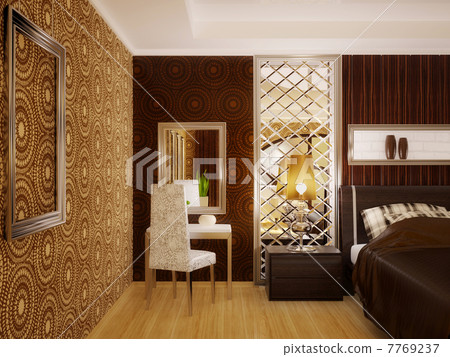 Bedroom - Stock Illustration [7769237] - PIXTA