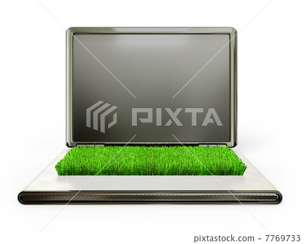 laptop - Stock Illustration [7769733] - PIXTA