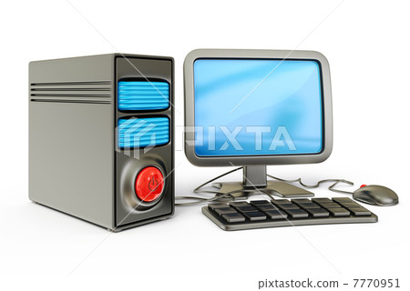 computer - Stock Illustration [7770951] - PIXTA