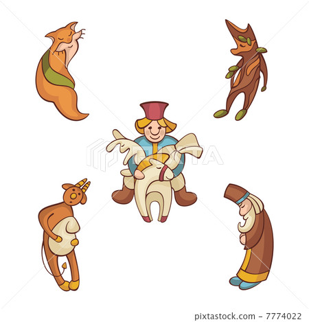 set of fairytale characters set of fairytale characters 7774022