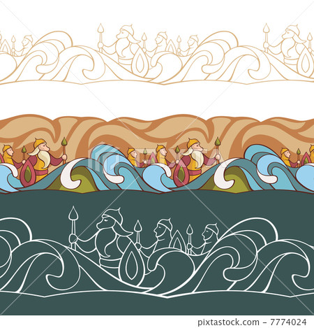 background with fairytale characters background with fairytale characters 7774024