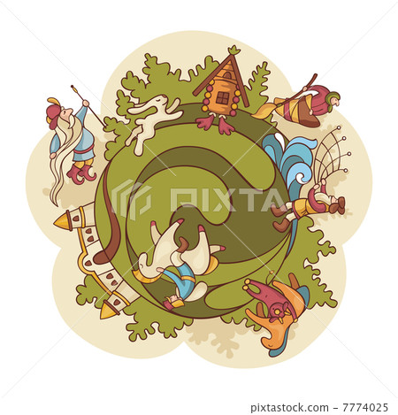 fairytale world composition fairytale world composition 7774025