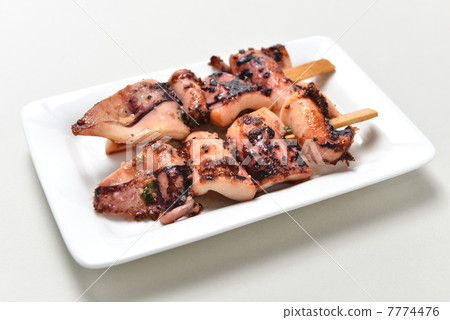 鹽烤魷魚 鹽烤魷魚 7774476