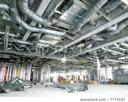 Plumbing work in the attic Plumbing work in the attic 7774581