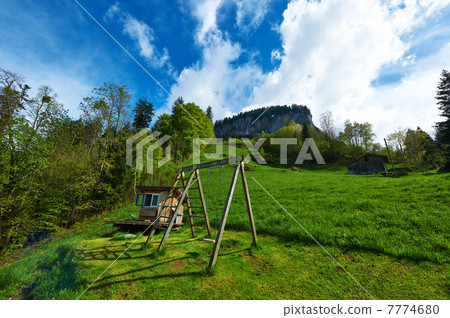 Swing at Alps 7774680