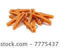 Orange plastic clothespins 7775437
