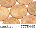 Euro coins 7775445