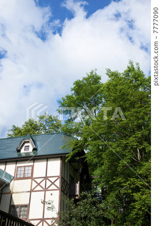 Lodge in summer resort 7777090