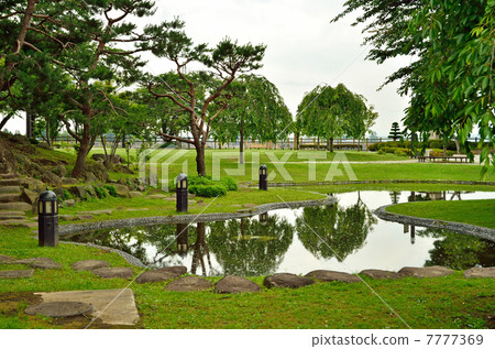 走在Hachinohe·Sanjaki城堡公園 走在Hachinohe·Sanjaki城堡公園 7777369