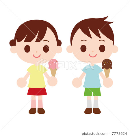 冰淇淋的孩子 7778624