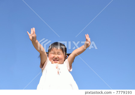 藍天和女孩 藍天和女孩 7779193