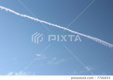 飛機雲 飛機雲 7780855