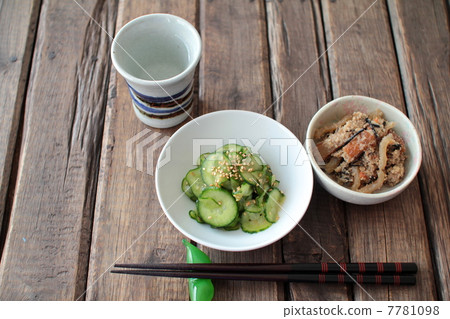 自製醋漬黃瓜和酒套餐 7781098