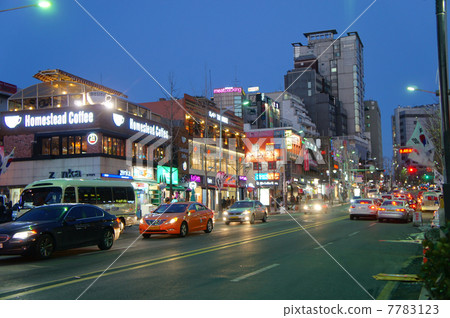 韓國首爾梨泰院 韓國首爾梨泰院 7783123