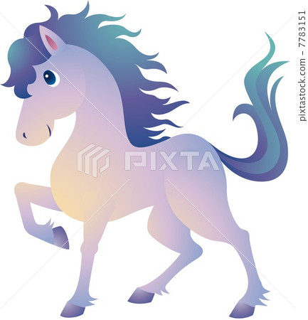 馬鬃毛紫色 馬鬃毛紫色 7783151