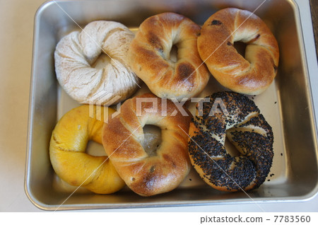 Baked Tasty Mochi Bagel 7783560