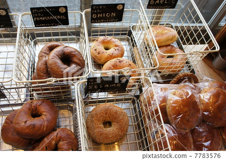 Baked Tasty Mochi Bagel 7783576