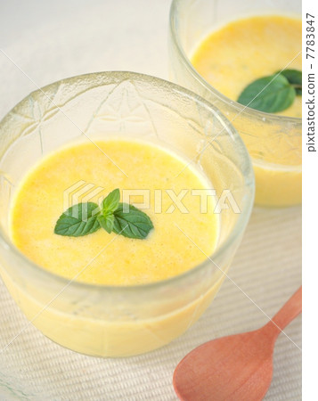 Pumpkin cold soup Pumpkin cold soup 7783847