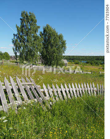 fence in the countryside 7783904