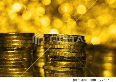 Inside the treasure chest, shallow depth of field 7784692