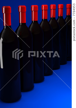 wine bottle - Stock Illustration [7784953] - PIXTA