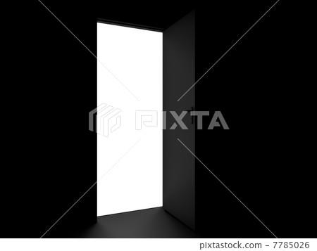 Opened door Opened door 7785026