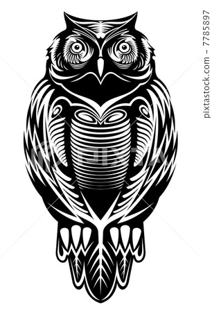 Majestic owl 7785897