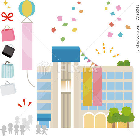 百貨商店銷售形象 7786041