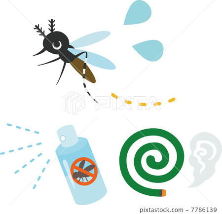 Insect repellent spray and mosquito coil 7786139