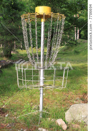 Flying disk catcher 7786694