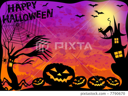 halloween, pumpkin, vector 7790670