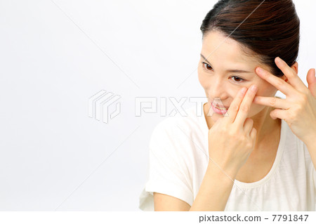 關心眼睛的女性 關心眼睛的女性 7791847