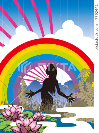 vector, vectors, rainbow 7792441