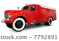 Old fire truck. 7792891