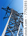 Electricity pylon. 7792893