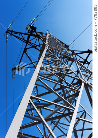 Electricity pylon. Electricity pylon. 7792893